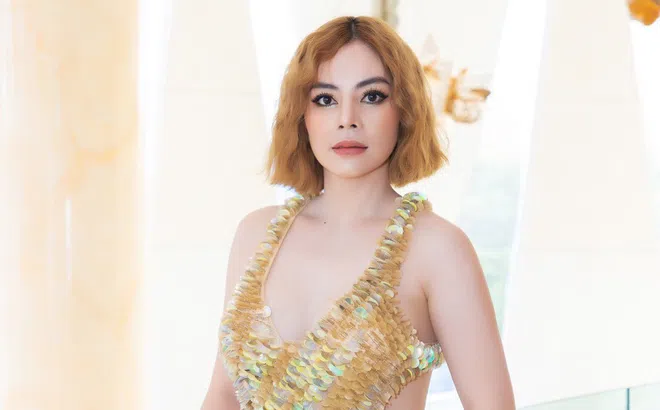 Diện mạo khác lạ của người đẹp Mỹ Thương tại họp báo Hoa hậu Doanh nhân Việt Nam 2023