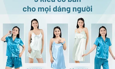 iBasic cùng Nàng thoải mái mỗi ngày với bộ sưu tập đồ mặc nhà House of Satin
