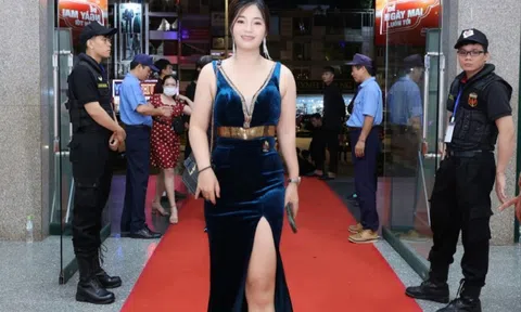 Người đẹp nhân ái Bùi Thị Liến xuất hiện lộng lẫy tại Chung kết Hoa hậu Thương hiệu Việt Nam 2022