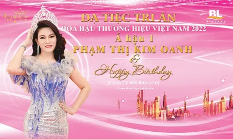 Á hậu 1 Phạm Thị Kim Oanh chuẩn bị gì cho Dạ tiệc tri ân sắp tới?