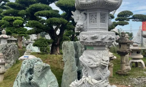 Đèn đá kiểu Nhật - đơn giản nhưng vô cùng quan trọng trong khu vườn Nhật