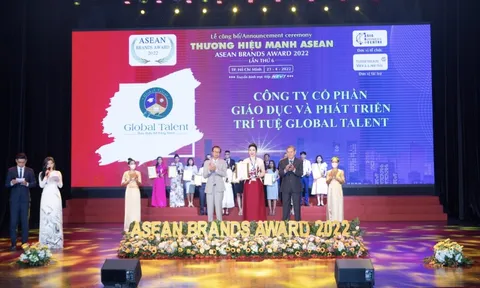 Global Talent – Top 100 Thương hiệu mạnh ASEAN 2022