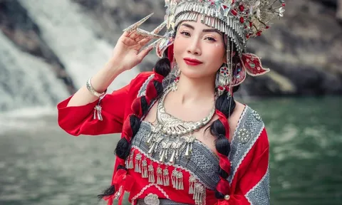 Nhan sắc ấn tượng của Á hoàng Võ Lý Sang trong tạo hình cổ trang