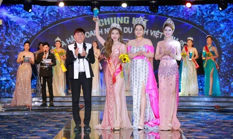 Người đẹp Cần Thơ Dương Thanh Nhàn đăng quang Á hậu 2 cuộc thi Hoa hậu Doanh nhân Du lịch Việt Nam 2023