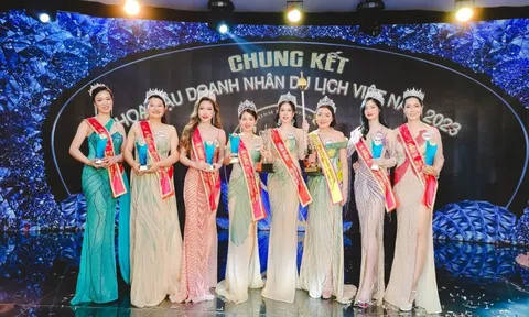 Nước khoáng Thạch Bích đồng hành cùng cuộc thi Hoa hậu Doanh nhân Du lịch Việt Nam 2023