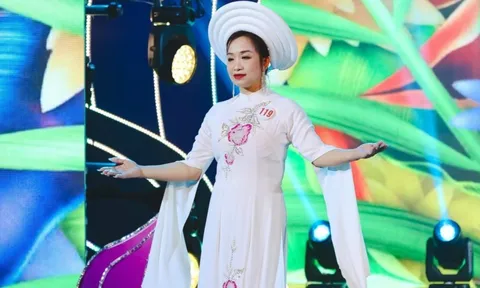 Bùi Lan Phương - chủ nhân danh hiệu Người đẹp thân thiện trong Hoa hậu Thương hiệu Việt Nam 2023