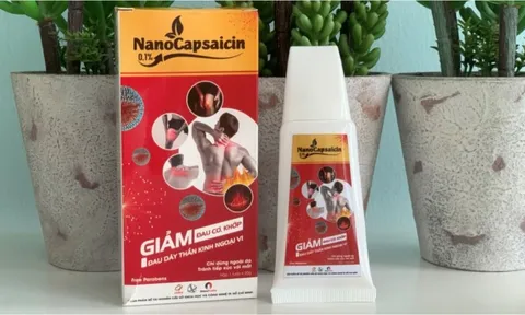 Gel giảm đau từ trái ớt