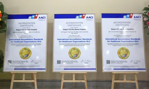 TPHCM: Thêm 3 cơ sở y tế đạt chuẩn quốc tế kiểm định chăm sóc sức khỏe