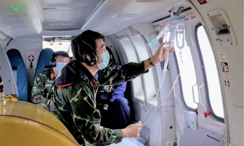 Trực thăng cấp cứu xuyên Tết: Sẵn sàng 24/7