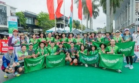 Marathon Tiền Phong 2026 chính thức khai mạc, Herbalife Việt Nam tiếp tục là nhà tài trợ chính