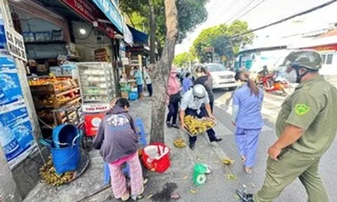 Bất ngờ với hình ảnh trước cổng Bệnh viện Đa khoa Thủ Đức TPHCM