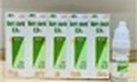 Thu hồi lô thuốc nhỏ mắt Natriclorid 0,9% không đạt chất lượng trên toàn quốc