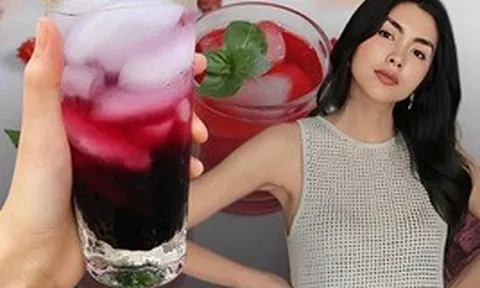 Giữa đỉnh điểm nắng nóng: Học Tăng Thanh Hà uống loại trà "cứu" collagen, chống nắng, chống già cho da cực đỉnh
