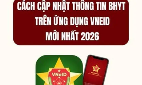 Cách cập nhật thông tin thẻ BHYT trên ứng dụng VNeID mới nhất