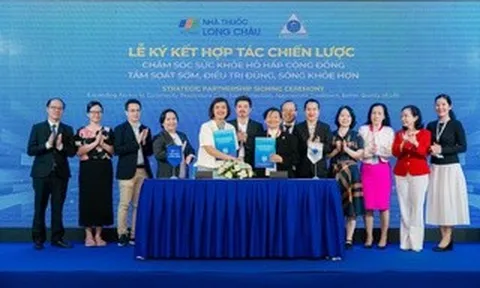 Long Châu ký kết chiến lược chăm sóc sức khỏe hô hấp cho người dân