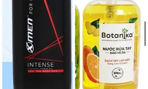 Lô sữa tắm Xmen for Boss Intense bị thu hồi, tiêu hủy