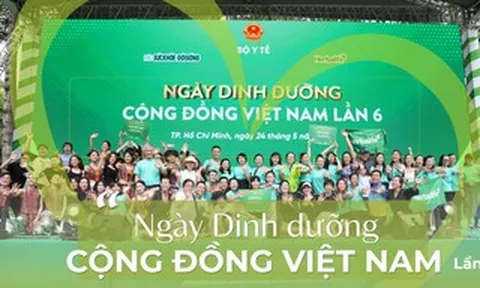 Herbalife Việt Nam bền bỉ đồng hành cùng Ngày Dinh dưỡng cộng đồng Việt Nam lần 6