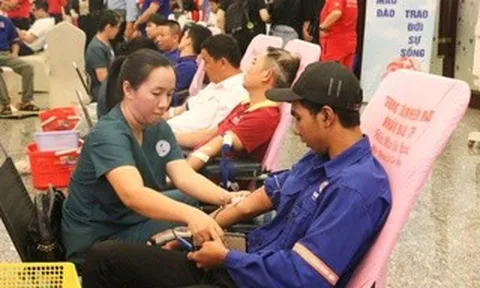 32 tỉnh, thành chung tay hiến máu cứu người