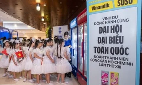 Vinamilk đồng hành cùng Đại hội Đoàn toàn quốc lần thứ XIII