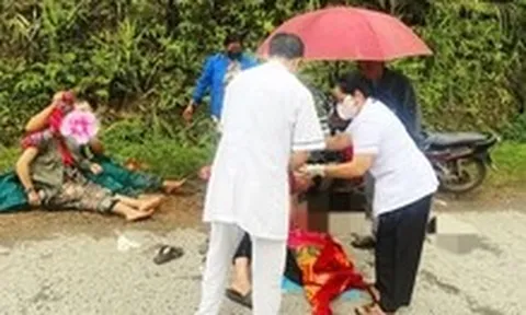Sản phụ 'vượt cạn' giữa đường rừng, sinh bé trai 3,8kg