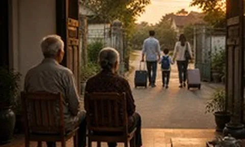 Có phải gia đình trẻ ngày càng ngại ở với cha mẹ già?
