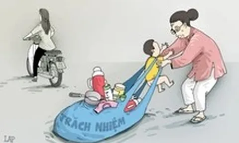Ông bà chăm cháu, đến lúc đau ốm con cái mới chăm nom?