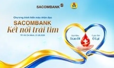 Hành trình 14 năm SACOMBANK trao giọt hồng sẻ chia sự sống