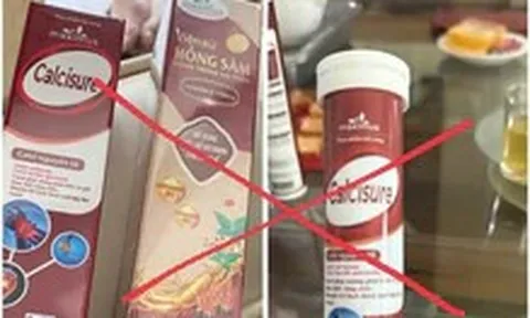 Thực phẩm bổ sung Calcisure là hàng giả, Vitamin D3 chỉ đạt 4,5% mức công bố