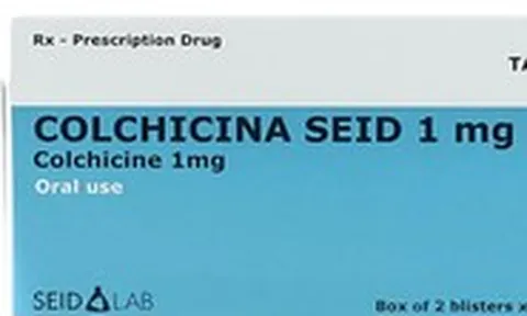 Thu hồi toàn quốc lô thuốc Colchicina Seid trị gout do vi phạm