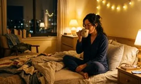 Uống gì sau bữa tối giúp ngủ ngon hơn?