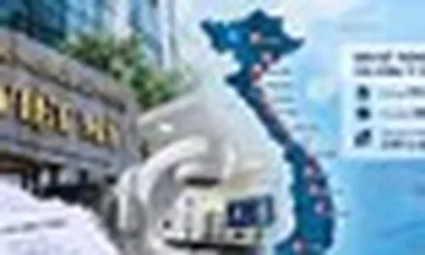 Bản đồ trúng thầu trải khắp các tỉnh, thành của Công ty Việt Mỹ