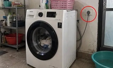 Lời khuyên cho tất cả các gia đình vẫn cắm điện máy giặt 24/7