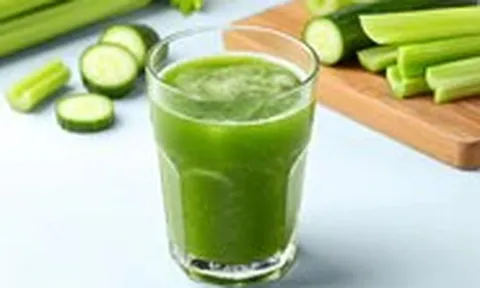 Nước ép cần tây và dưa chuột có 6 dưỡng chất có lợi cho cơ thể
