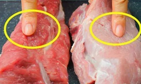 Lời khuyên đến tất cả những người hay mua thịt lợn khi đi chợ
