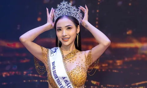 Tân Á hậu 2 Hoa Hậu Doanh Nhân Sắc Đẹp Toàn Cầu 2023 là doanh nhân Lê Thị Thơi