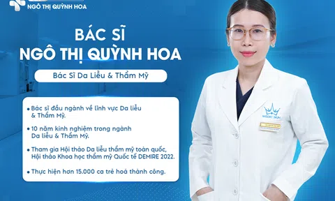 Bác sĩ  Ngô Thị Quỳnh Hoa và sứ mệnh mang lại làn da trẻ hóa cho phụ nữ Việt Nam