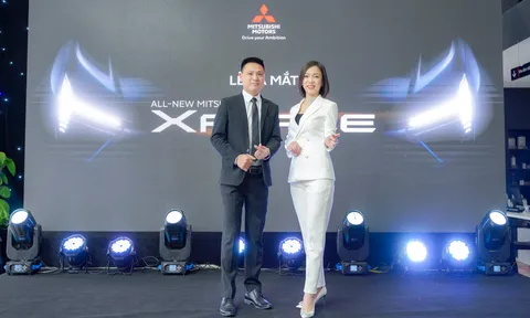 Á hậu Lê Thị Khánh Vân lộng lẫy trong buổi ra mắt xe Mitsubishi Xforce