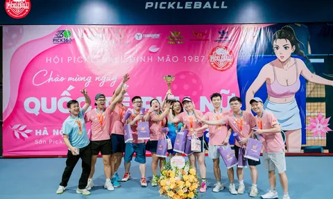 Tinh thần Đinh Mão 1987: Rực cháy đam mê và sức sống phái đẹp tại giải Pickleball chào mừng 8/3