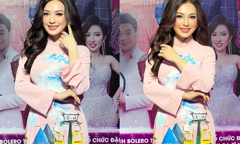 Hoa hậu Vũ Ngọc Anh – Chân dung vị giám khảo xinh đẹp và tài năng của Bolero Talent 2022