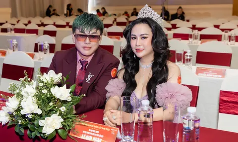 NTK Tommy Nguyễn cùng Hoa hậu Lý Kim Ngân xuất hiện nổi bật tại họp báo Hoa hậu Doanh nhân Việt Nam 2023