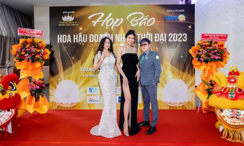 NTK Tommy Nguyễn được công bố trở thành nhà tài trợ trang phục độc quyền tại Hoa hậu Doanh nhân Thời đại 2023