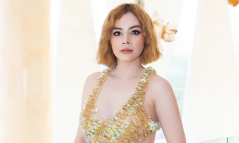 Diện mạo khác lạ của người đẹp Mỹ Thương tại họp báo Hoa hậu Doanh nhân Việt Nam 2023