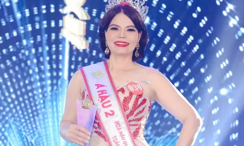 Doanh nhân Lê Thị Thu Hà chính thức đăng quang ngôi vị Á hậu 2 Hoa hậu Quý bà Việt Nam Toàn cầu 2023