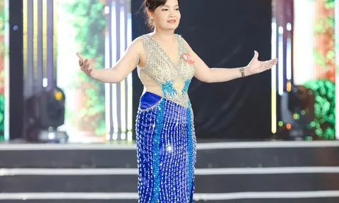 Danh hiệu Người đẹp truyền thông Hoa hậu Quý bà Việt Nam Toàn cầu 2023 được trao cho doanh nhân Cao Thị Tâm