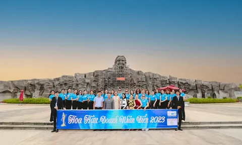 Hoạt động ý nghĩa của đoàn Hoa hậu Doanh nhân Biển tại Tam Kỳ, Quảng Nam