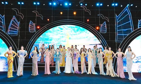 Ấn tượng với “đêm tiệc thời trang” tại bán kết toàn quốc Hoa hậu Doanh nhân Biển 2023