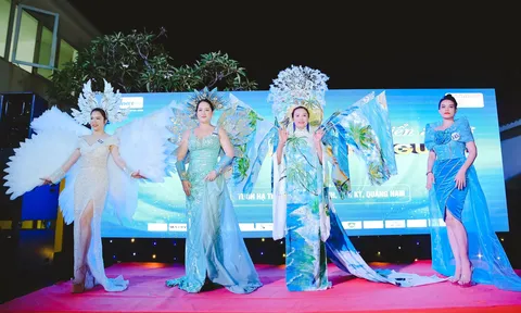 Ấn tượng với đêm thi Tài năng - Thiện nguyện Hoa hậu Doanh nhân Biển 2023