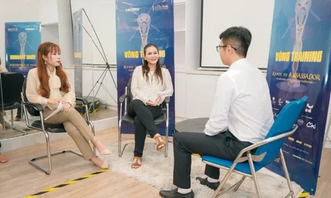 Diễn viên MC Quỳnh Lê đồng hành hỗ trợ ứng viên "Miss Mr GoldStar Ambassador 2023"