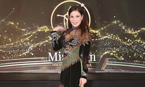 NTK Thân Hoàng Bích Thủy tài trợ trang phục công sở cho cuộc thi Hoa hậu Doanh nhân Châu Á Việt Nam 2023