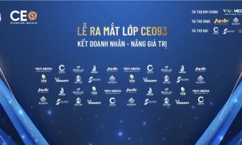 Your Media trở thành đơn vị tài trợ Kim Cương cho sự kiện ra mắt lớp CEO93